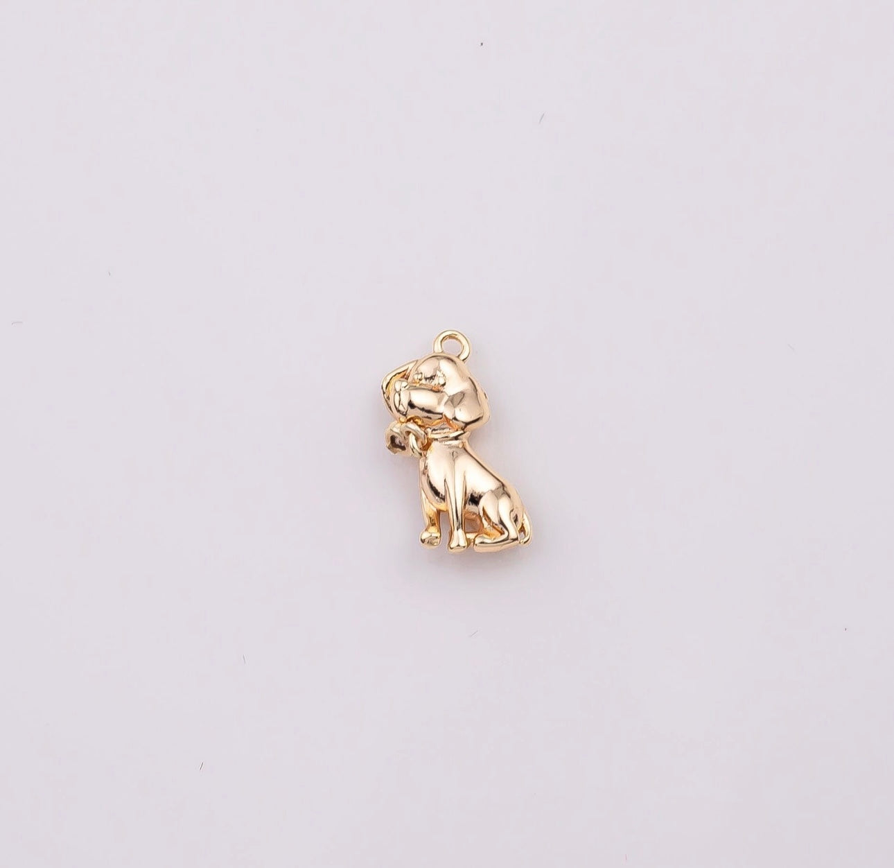 The Cute Puppy 14k Charm