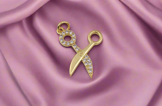 The Scissors 14k Charm