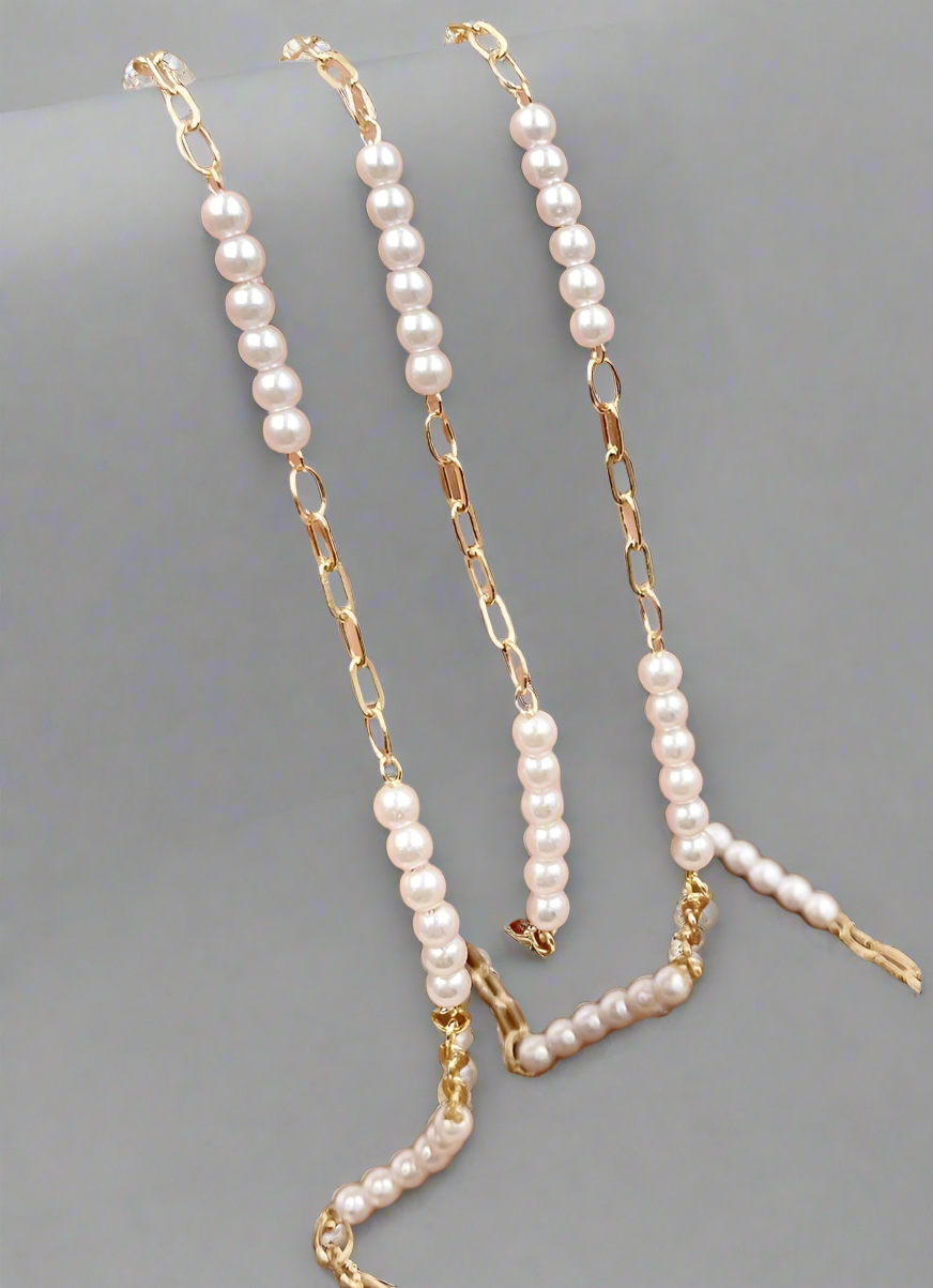 6 Pearl 14k Chain