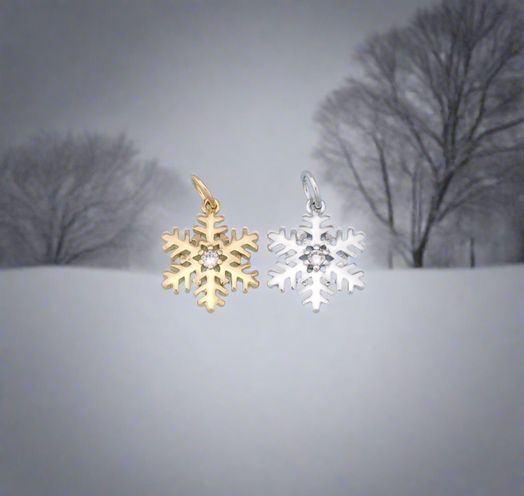 The Perfect Snowflake Charm