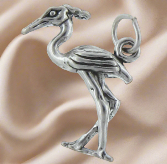 Blue Heron Charm