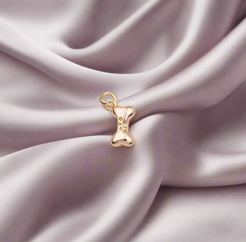 The Dog Bone 14k Charm